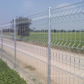 Galvanzied und PVC beschichtete Militärsicherheits-elektrischen geschweißten Zaun-Panel-Draht